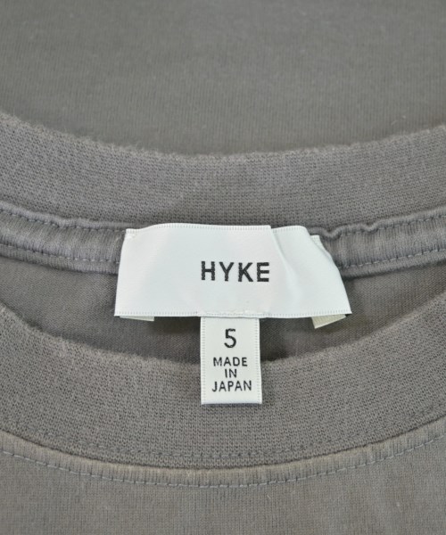 HYKE（ハイク）Tシャツ・カットソー グレー サイズ:5(XXL位) メンズ/2200684326405