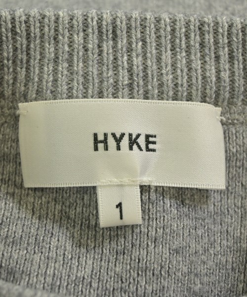 HYKE（ハイク）ニット・セーター グレー サイズ:1(S位) レディース/2200683197075