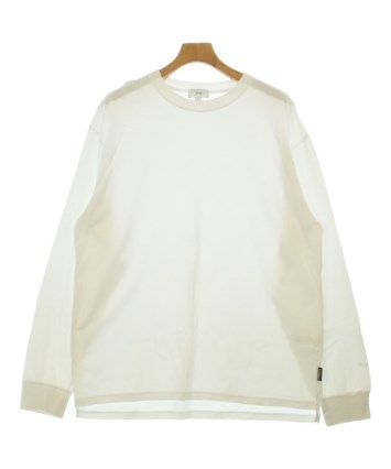 HYKE ホワイト 長袖カットソー F HYKE（ハイク）Tシャツ・カットソー 白 サイズ:S メンズ/2200688377069
