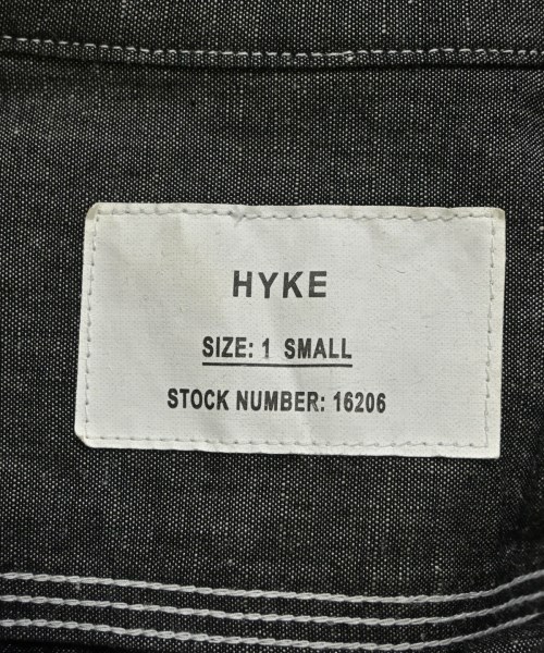 HYKE（ハイク）シャツワンピース グレー サイズ:1(S位) レディース/2200688382025