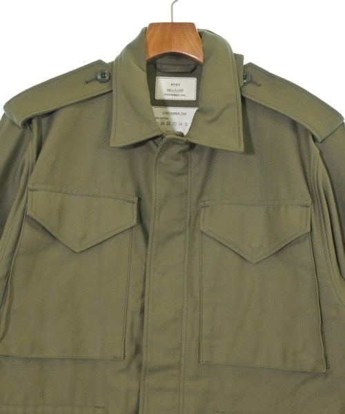 HYKE（ハイク）ミリタリーブルゾン カーキ サイズ:XL メンズ/2200686031017