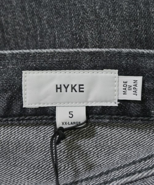 HYKE（ハイク）デニムパンツ グレー サイズ:5(XXL位) メンズ/2200688683290