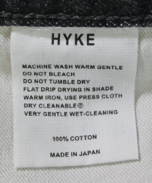 HYKE（ハイク）デニムパンツ グレー サイズ:5(XXL位) メンズ/2200688683290