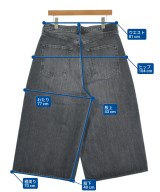 HYKE（ハイク）デニムパンツ グレー サイズ:5(XXL位) メンズ/2200688683290