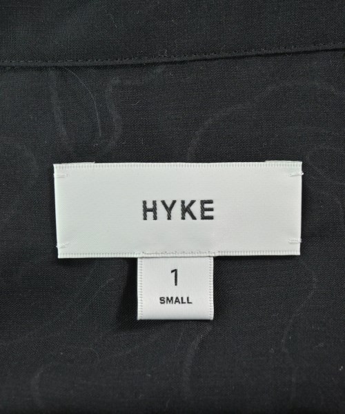 HYKE（ハイク）カジュアルシャツ 黒 サイズ:1(S位) レディース/2200688718015
