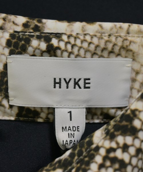 HYKE（ハイク）ブラウス 紺 サイズ:1(S位) レディース/2200688982041