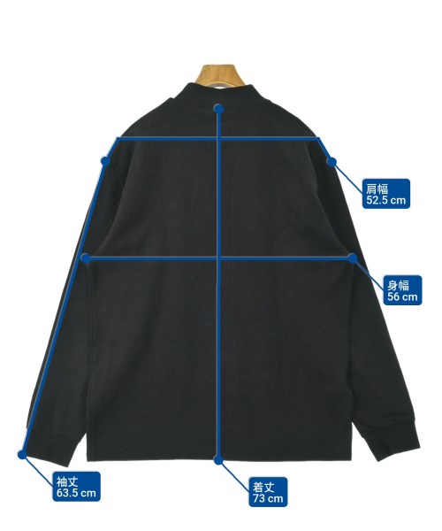 HYKE（ハイク）Tシャツ・カットソー 黒 サイズ:5(XXL位) メンズ/2200686713180