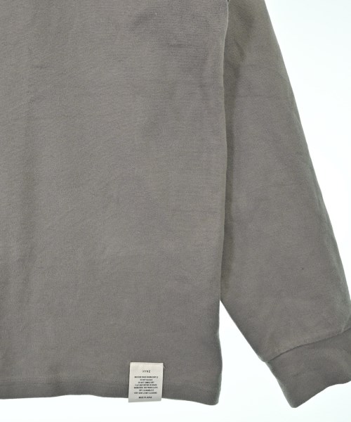 HYKE（ハイク）Tシャツ・カットソー グレー サイズ:5(XXL位) メンズ/2200686713289