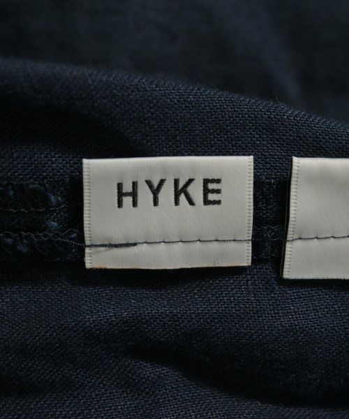 HYKE（ハイク）ブラウス 紺 サイズ:1(S位) レディース/2200689958038