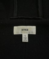HYKE（ハイク）ダッフルコート 黒 サイズ:1(S位) レディース/2200690486117