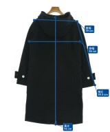 HYKE（ハイク）ダッフルコート 黒 サイズ:1(S位) レディース/2200690486117