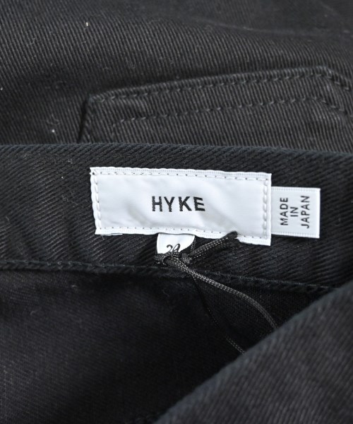 HYKE（ハイク）デニムパンツ 黒 サイズ:29(L位) レディース/2200686821175