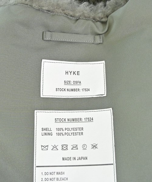 HYKE（ハイク）その他 カーキ サイズ:ONE レディース/2200686951018