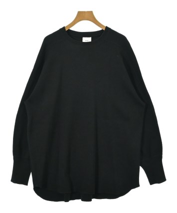 【美品】HYKE ブラック 長袖カットソー HYKE（ハイク）Tシャツ・カットソー 黒 サイズ:1(S位) レディース