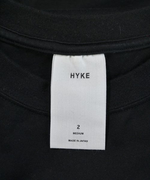 HYKE（ハイク）Tシャツ・カットソー 黒 サイズ:2(M位) レディース/2200692463048