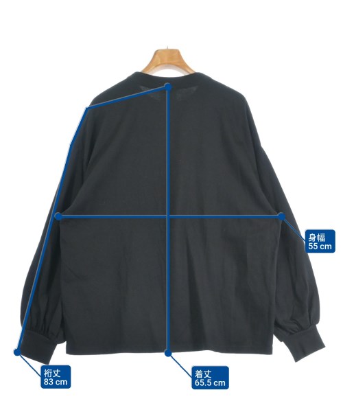 HYKE（ハイク）Tシャツ・カットソー 黒 サイズ:2(M位) レディース/2200692463048