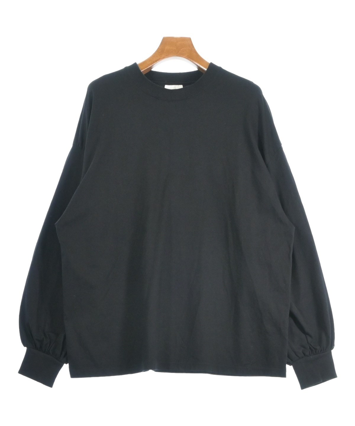 【美品】HYKE ブラック 長袖カットソー HYKE（ハイク）Tシャツ・カットソー 黒 サイズ:2(M位) レディース