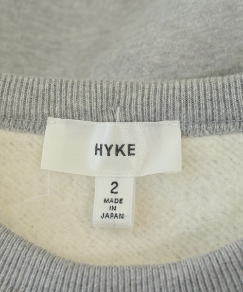 HYKE（ハイク）スウェット グレー サイズ:2(M位) レディース/2200686405054