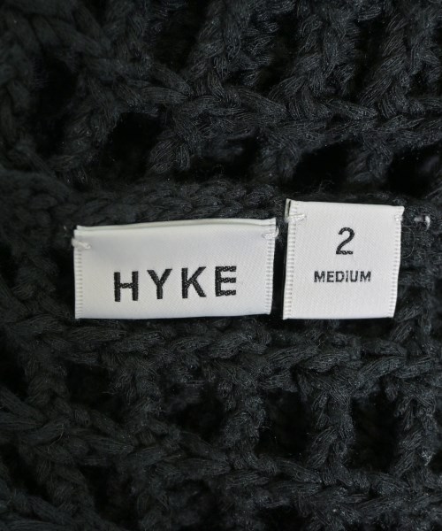 HYKE（ハイク）ニット・セーター 黒 サイズ:2(M位) レディース/2200693179023