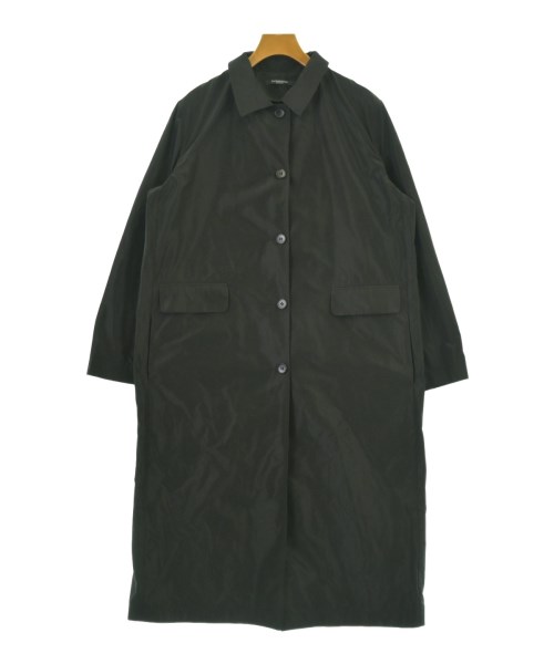 Le Verseaunoir(ルベルソーノアール)ステンカラーコート 黒 サイズ:42(L位)/2200674543195