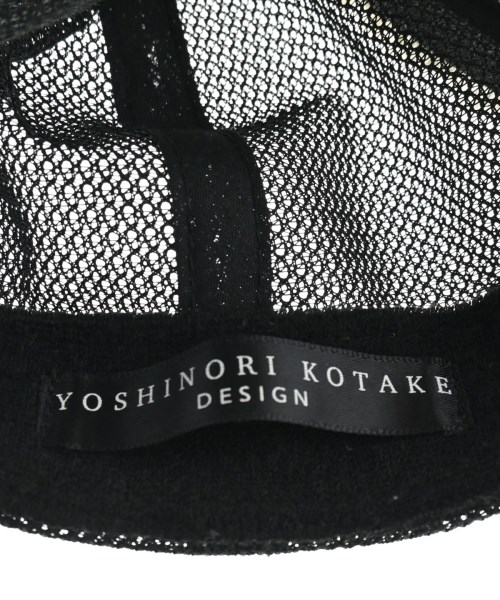 YOSHINORI KOTAKE（ヨシノリコタケ）キャップ 黒 サイズ:- メンズ/2200639600031