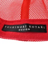 YOSHINORI KOTAKE（ヨシノリコタケ）キャップ 赤 サイズ:- メンズ/2200643573604