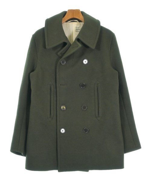 Violet Buffalo Wallows（ヴァイオレットバッファローワロウズ）ピーコート カーキ サイズ:M メンズ/2200619041014