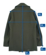 Violet Buffalo Wallows（ヴァイオレットバッファローワロウズ）ピーコート カーキ サイズ:M メンズ/2200619041014