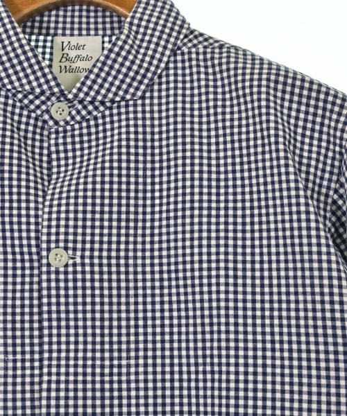 Violet Buffalo Wallows（ヴァイオレットバッファローワロウズ）カジュアルシャツ 青 サイズ:S メンズ/2200651582070