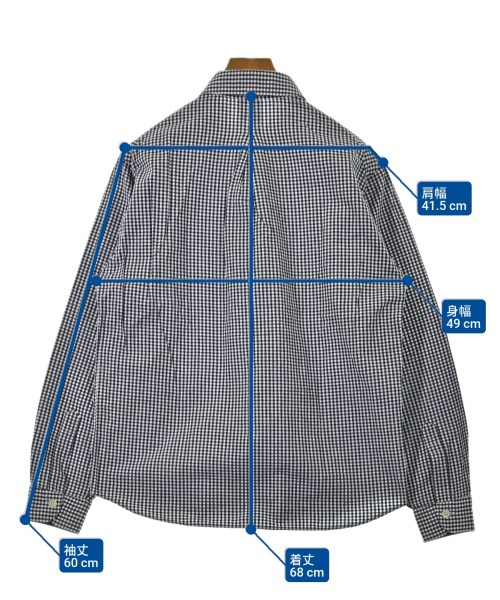 Violet Buffalo Wallows（ヴァイオレットバッファローワロウズ）カジュアルシャツ 青 サイズ:S メンズ/2200651582070