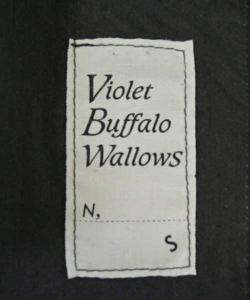 Violet Buffalo Wallows（ヴァイオレットバッファローワロウズ）チェスターコート 黒 サイズ:S メンズ/2200725323059