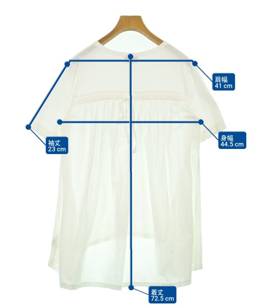 mao made（マオメイド）Tシャツ・カットソー 白 サイズ:F レディース/2200700465057