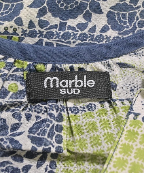 marble SUD（マーブルシュッド）カジュアルシャツ 紺 サイズ:F レディース/2200609180136