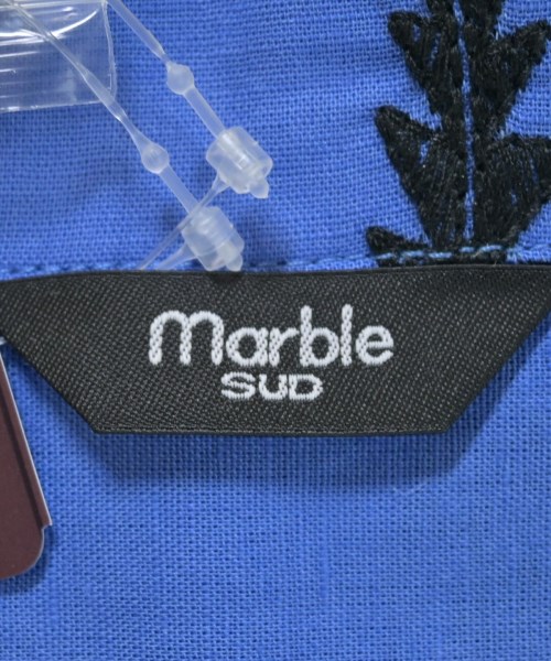 marble SUD（マーブルシュッド）シャツワンピース 青 サイズ:F レディース/2200671182205