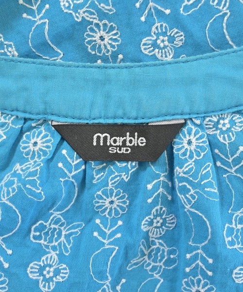 marble SUD（マーブルシュッド）シャツワンピース 青 サイズ:F レディース/2200673979018