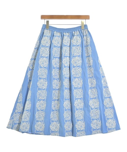 marble SUD（マーブルシュッド）ロング・マキシ丈スカート 青 サイズ:F レディース/2200674745018