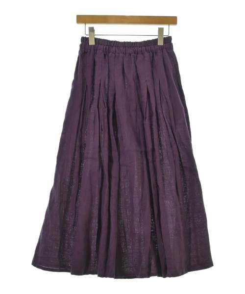 marble SUD(マーブルシュッド)ロング・マキシ丈スカート 紫 サイズ:F/2200666169181