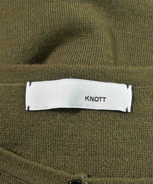 KNOTT（ノット）ニット・セーター カーキ サイズ:F レディース/2200629942042