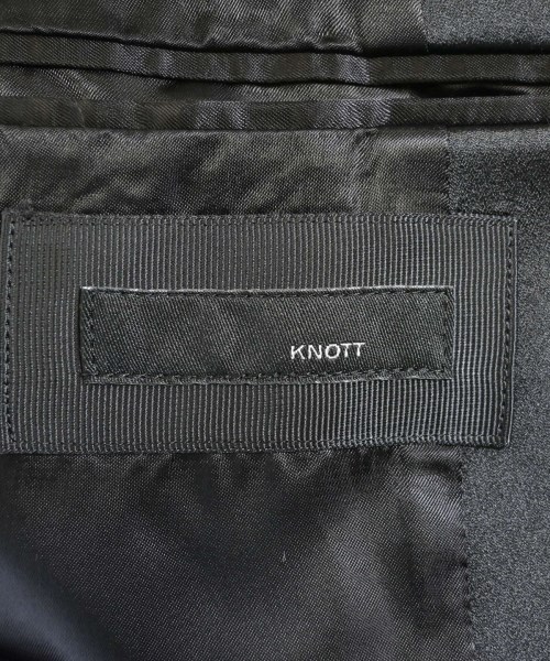 KNOTT（ノット）テーラードジャケット 黒 サイズ:3(L位) メンズ/2200640311650