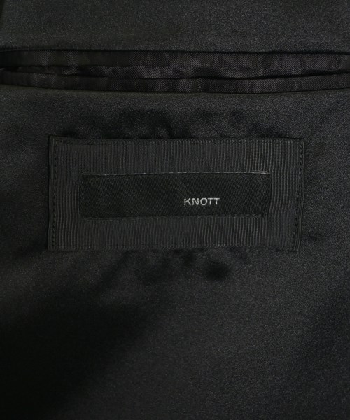 KNOTT（ノット）テーラードジャケット 黒 サイズ:1(S位) メンズ/2200537207042
