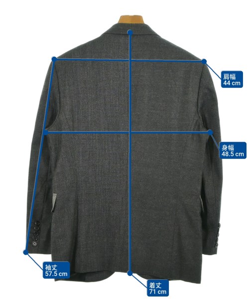 KNOTT（ノット）ジャケット グレー サイズ:3(L位) メンズ/2200634447327