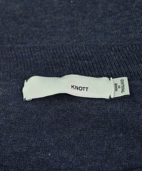 KNOTT（ノット）ニット・セーター 紺 サイズ:F レディース/2200607678079
