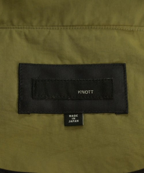 KNOTT（ノット）ステンカラーコート カーキ サイズ:1(S位) メンズ/2200619049027