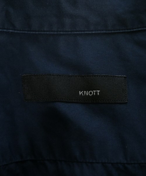 KNOTT（ノット）ドレスシャツ 紺 サイズ:1(S位) メンズ/2200671223366
