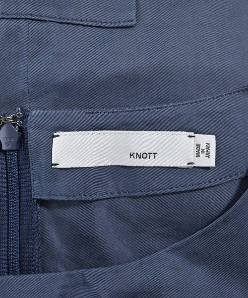 KNOTT（ノット）ワンピース 紺 サイズ:1(S位) レディース/2200675507264