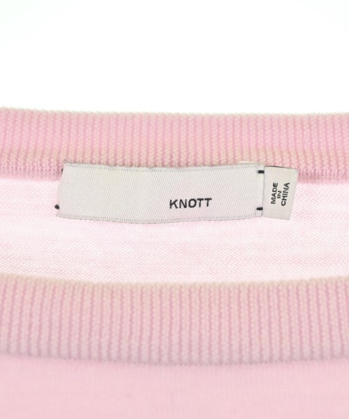 KNOTT（ノット）ニット・セーター ピンク サイズ:F レディース/2200671956097