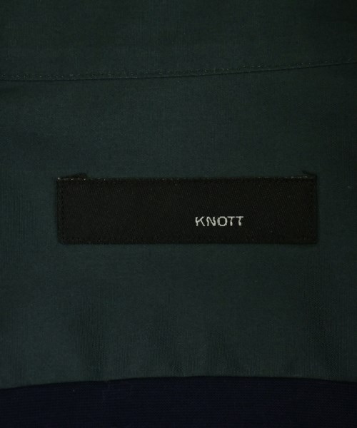 KNOTT（ノット）カジュアルシャツ 紺 サイズ:2(M位) メンズ/2200697701138