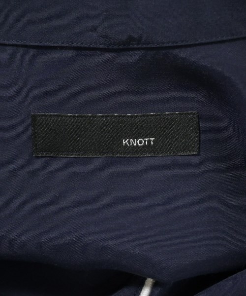 KNOTT（ノット）カジュアルシャツ 紺 サイズ:0(XS位) メンズ/2200694290048