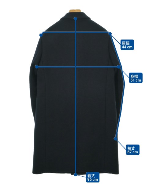 KNOTT（ノット）チェスターコート 紺 サイズ:1(S位) メンズ/2200656824014