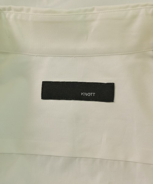 KNOTT（ノット）カジュアルシャツ 白 サイズ:4(XL位) メンズ/2200666889294